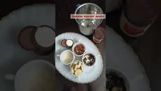 Easy Banana Biscuit Shake Recipe😋 #shorts #milkshake #dryfruitsshake #oreoshake #homemadeshake