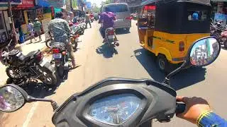Colorful Streets of India | Bike Ride | Chennai | Triplicane | India Walking Tours