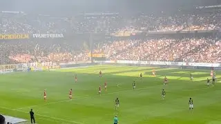 Modernum g&aring;r p&aring; allsvensk match i fotboll, matl&aring;dan &auml;r givetvis med 🥳 ⚽️