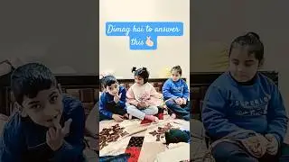 Riddle time with kids#riddles #puzzle #games #puzzlegame #kidsgames  #shortvideo #shortsfeed #shorts
