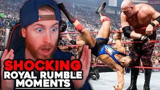 Shocking WWE Royal Rumble Moments