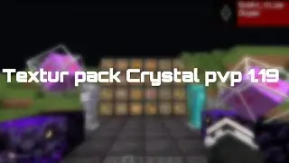 Textur  pack Crystal pvp boots Fps 1.19