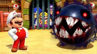【スーパー マリオパーティ 】 マリオVsソニックVsワリオVsワルイージ！夢の異種格闘技戦 (CPU最強)