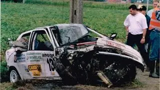 big crash Omloop van Vlaanderen 2000 Coene Maveau