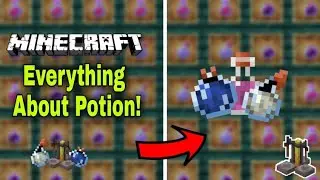 Everything About Potion In Minecraft  |  কিভাবে Potion বানাবেন |  Bangla Tutorial | CalmEgavas
