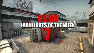 DAZED MAKES KID THROW, STEEL 4K DEAGLE, JASONR VAC SHOT - CS:GO Highlights of the Week #7