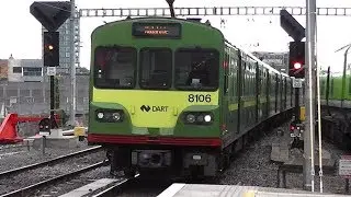 Irish Rail 8100 Class Dart Train number 8106 - Pearse Station, Dublin
