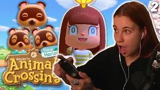 Sommer auf unserer NEUEN INSEL Tschätland - Animal Crossing New Horizons Tag #2 | GamingWithMelina