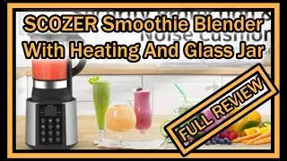 SCOZER Hot & Cold Blender (HL-1979) With Heating Function 59 Oz Crushed Ice Maker FULL REVIEW
