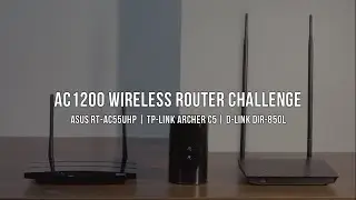 AC1200 Wireless Router Comparison (Asus RT-AC55UHP | TP-Link Archer C5 | D-Link DIR-850L) | Review