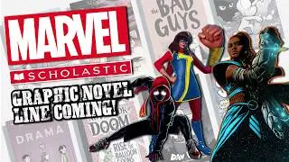 MARVEL, SCHOLASTIC Creating New Graphic Novels for Young Readers