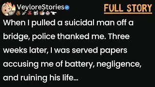 I saved a man from jumping off a bridge  Now his family is suing me for his injuries