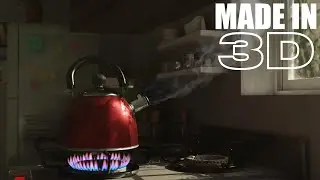 REALISTIC KITCHEN INTERIOR with Blender 3D