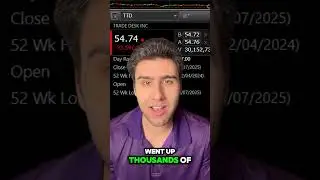 TTD Stock Crashes 40% 📉&hellip; But These Puts Went +9200%! 💰 #optionstrading #stockmarket #daytrading