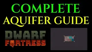 How To Build Through ANY AQUIFER - Dwarf Fortress TUTORIAL