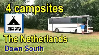 Review : 4  campings – klein en low budget. Deel 2: naar het zuiden van Nederland (Ned ondertiteld)