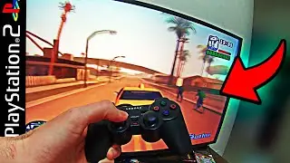 TESTEI O NOSSO PLAYSTATION 2 E AINDA FIZ UM BUG NO GTA SA!!!