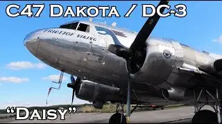 C47 Dakota / DC-3 and three SAAB Safir 91