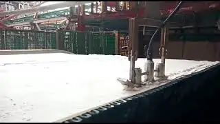 Moisture meter FIZEPR-SW100.10.56 on the conveyor with carnalite
