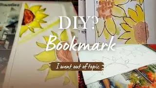 ~DIY Bookmark~|| I really went out of topic || Random vlog