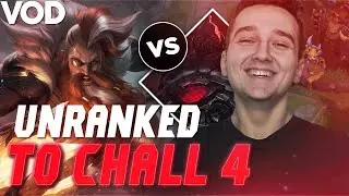 SPLINTER DETESTE ALDERIATE ET MAREX - Unranked to Challenger #4  - Olaf vs Sion - Patch 13.16