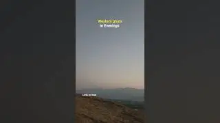 Western ghats in evenings | kodaikanal
