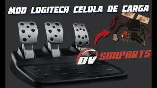LLEVO MI PEDALERA LOGITECH A OTRO NIVEL ? UNBOXING, CONFIGURACION Y TEST - CELULA CARGA DV_SIMPART