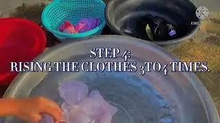 HAND-WASHING CLOTHES TOTURIAL