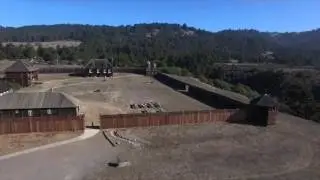 Fly-by of Fort Ross, by Paul C. Miller
