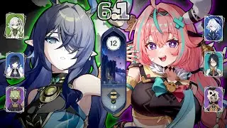 Lauma (C1R0) & Varesa (C0R1) ... C2 Supports - Abyss 12 | Genshin Impact