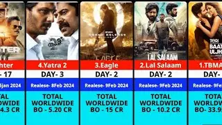 Teri Baaton Mein Aisa Uljha Jiya Day 2, Fighter day 17 |  All recent Movie Collection Is Here 🤯🤯|
