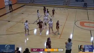 JV Girls Basketball: Corry Beavers vs Clymer Central Pirates