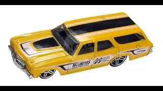 GM Chevelle SS - SW - Rat Look - Customs - DieCast - restoration HOT WHEELS