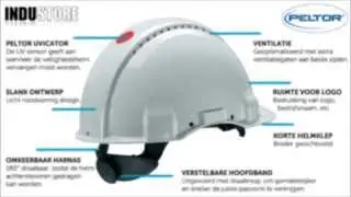 Industore PBM: 3M Peltor G3000 Veiligheidshelm / Bouwhelm - Comfortabele Hoofdbescherming