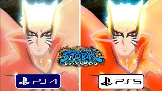 Naruto X Boruto Ultimate Ninja Storm Connections PS4 vs PS5 Graphics Comparison