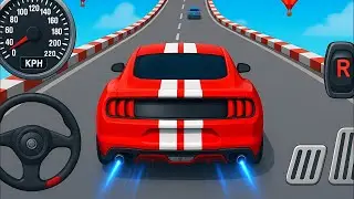Mega Ramp Monster Car Racing 3D - Extreme Car Stunts - Android Gamepla
