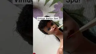 Vintage Barbie Spa #vintage #vintagetoys #1960s #barbie #doll #restoration #makeup