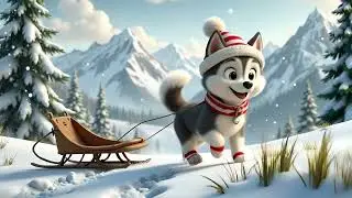 🐾🐕❄️Snow Zoomies: The Husky Puppy Song! 🐕❄️ | High-Energy Kids Music🐕❄️🐾