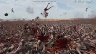 100 Full Auto Catapult Vs 1 Million Zombies - UEBS2 - Ultimate Epic Battle Simulator 2