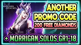 NEW PROMO CODE - 200 Diamonds - Unlimited Uses + Morrigan Solo GR1-18 - No PoD 😇 ⁂ Watcher of Realms