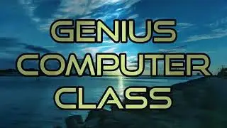 Genius computer class 👌