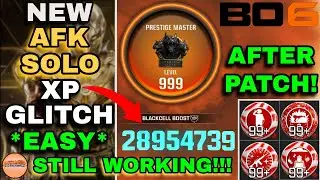 *NEW* SOLO AFK XP GLITCH UNLIMITED EVERYTHING GLITCH BO6 ZOMBIES AFTER PATCH - Black Ops 6