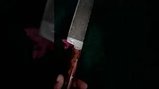 Hand made ( antique ) Damascus steel knives