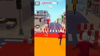 Bike Rush Stunt #shorts #bikerush #gameplay #shortsvideo