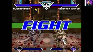 alien warrior vs predator hunter mugen