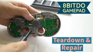 Teardown and repair 8bitdo sf30 pro gamepad