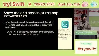 try! Swift Tokyo 2025 - What I Did to Shut Down a Personally Developed App with Over 400K Downloads
