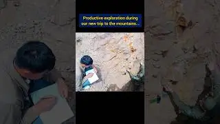 Geological exploration for finding useful minerals🌟 Gold mining 🌟 #shorts #mining