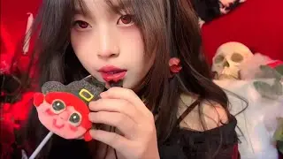  Halloween Vampire Ear Massage 🧛 | Foam & Scrub ASMR for Sleep (Immune Special)