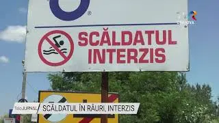 SCĂLDATUL ÎN RÂURI, INTERZIS